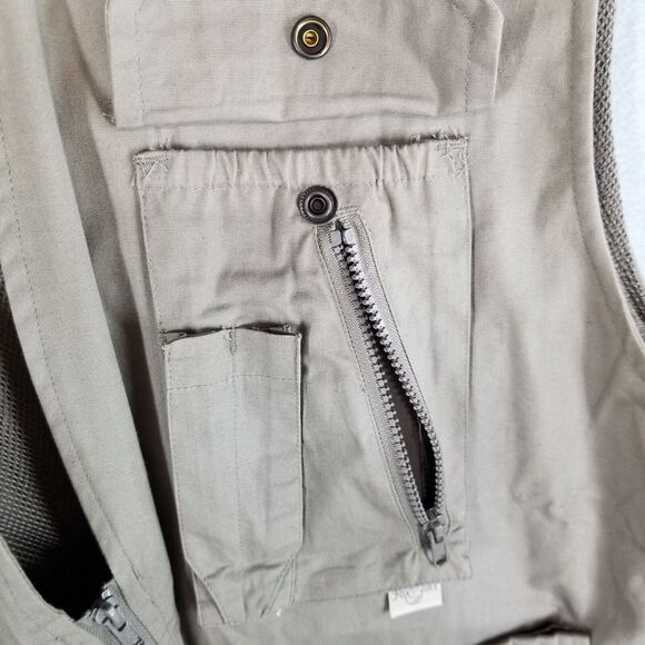 Foxfire Thunder 2XB Big Vest River Gear Ultimate‎ Safari Hunting Photography Tan - Picture 10 of 16